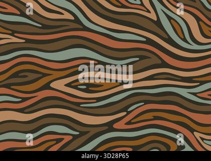 Abstract liquid art pattern background. Vector illustration art backdrop Stock Vector