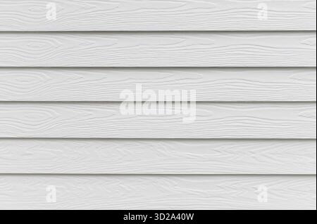 White wood plank texture background Stock Photo
