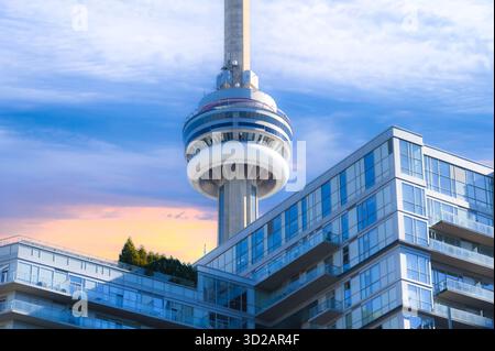 Canadian National Tower or CN Tower, Toronto, Canada Stock Photo