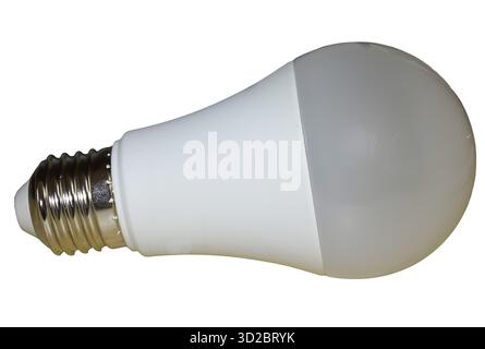 Led light bulb isolated on white background Stock Photo