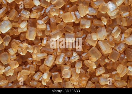 brown sugar macro close up texture background Stock Photo