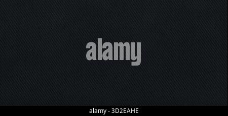 black cotton fabric sample for background Stock Photo