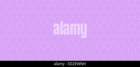 Elegant lavender geometric pattern, seamless repeat texture. Subtle, sophisticated design ideal for backgrounds, website design, textiles, or packagin Stock Vector