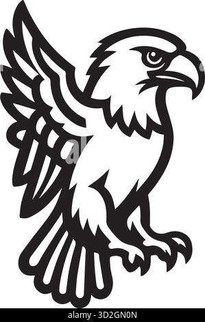 eagle vector illustration. Stock Vector