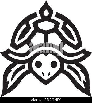 Beetle Silhouette Vector Illustration. Stock Vector