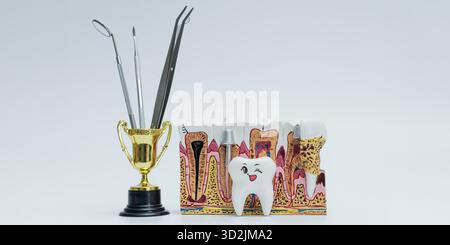 Tooth dental instruments Stock Photo - Alamy