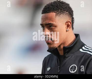 Jacob Ramsay Jacob Ramsey Of Newcastle United Arrives during the Newcastle United v ...