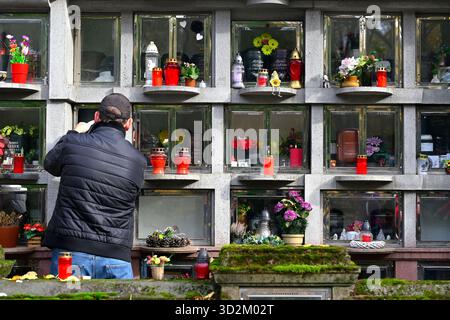 People commemorate the Commemoration of All the Faithful Departed ...