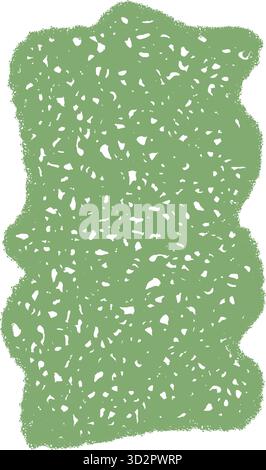 Organic Wavy Chalk Sketch Quote Frame Stock Vector