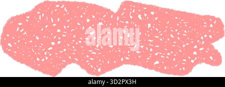 Pink Chalk Scribble Quote Box Squiggle Stock Vector