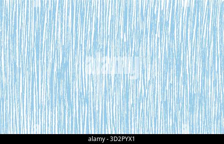Hand Drawn Blue Chalk Rectangle Sketch Stock Vector