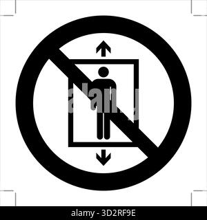 The ISO 7010 Standard Prohibition Pictogram features a universal no-symbol (red circle with a diagonal line) to indicate prohibited actions, ensuring Stock Vector
