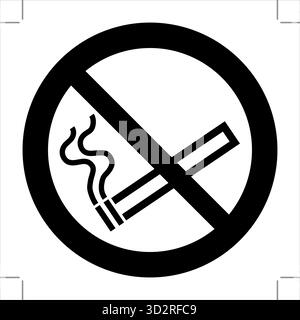 The ISO 7010 Standard Prohibition Pictogram features a universal no-symbol (red circle with a diagonal line) to indicate prohibited actions, ensuring Stock Vector