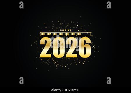 2026 on the Horizon Emerging Trends and Transformation Stock Vector