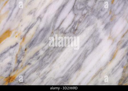High-quality marble slab texture featuring gold and gray veins for architecture Stock Photo