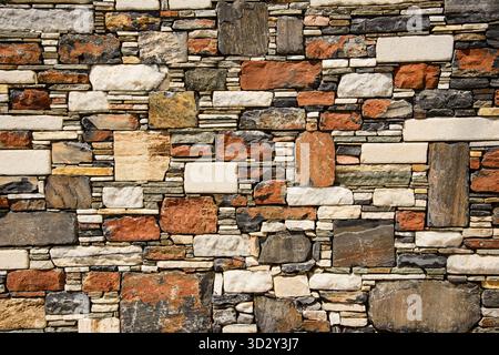Part of a stone wall Stock Photo
