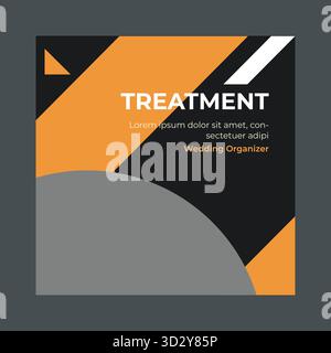 Social Media Post Template Stock Vector