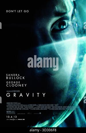 SANDRA BULLOCK, GEORGE CLOONEY, GRAVITY, 2013 Stock Photo - Alamy