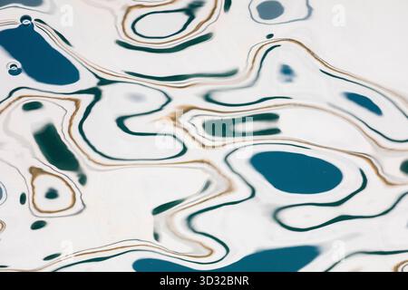 Reflection on Water; UK Stock Photo
