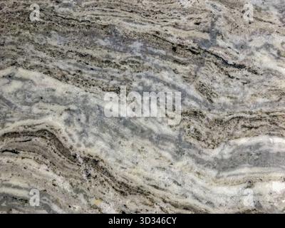Unique texture of natural marble, A soft pattern of light gray and beige cracks Stock Photo