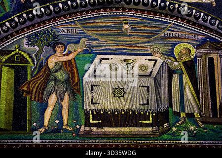 Sacrifice of Abel and Melchizedek in the Basilica of San Vitale
