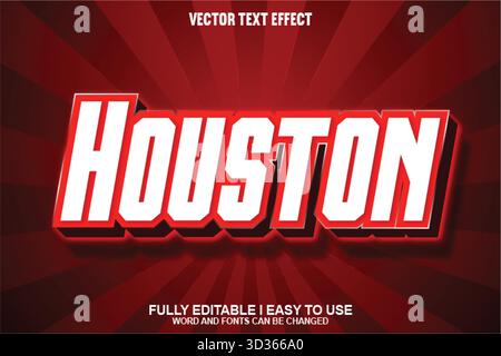 Editable Vector Text Effect Stock Vector