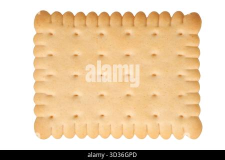 Biscuit isolated on white background Stock Photo