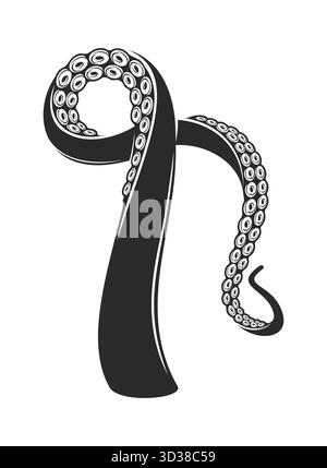 tattoo octopus kraken tentacle sketch hand drawn vector Stock Vector ...