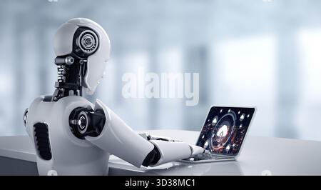 Cloud computing software for modish remote work and personal data storage Stock Photo