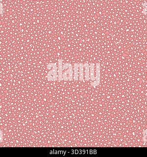 Vector science background. Rounded solid shapes in frames. Tiny triangles size. One tone colored style. Repeatable pattern. Trending vector tiles. Stock Vector