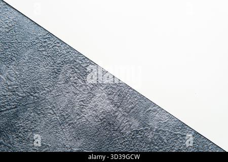 Minimalist Gray Textured and White Geometric Background Stock Photo