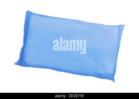 Food, Cleansing wet wipes isolated on white Stock Photo