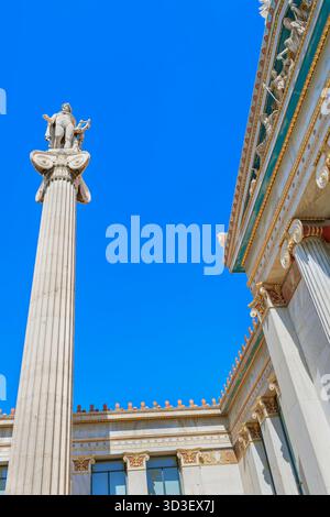 Academy of Athens, Athens, Greece, Europe, Stock Photo