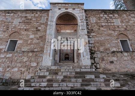 Minaret, Grand Mosque, Ulu Camii, Bursa, Turkey Stock Photo - Alamy