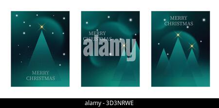 Merry Christmas and New Year Red Background with White Tree, Snowflakes, Gifts, Transparent Balls, and Confetti Stock Vector