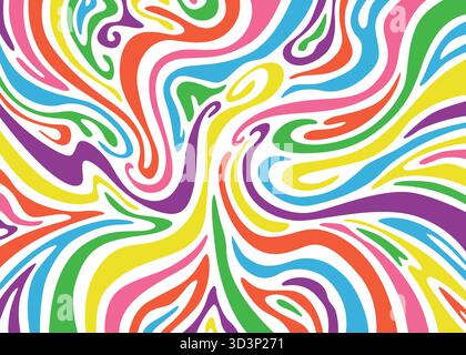 Abstract liquid art pattern background. Vector illustration art backdrop Stock Vector