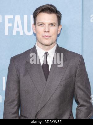 Jake Lacy attends Peacock's 'All Her Fault' premiere at SVA Theatre in