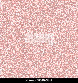 Abstract template background featuring tiny, outlined geometric shapes forming a repeatable, seamless pattern. Stock Vector