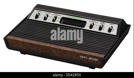 1977 Sears Tele-Games Video Arcade a licensed version of the Atari 2600 home video game console. Stock Photo