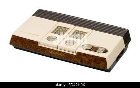 1977 Sears Tele-Games Super Video Arcade, a rebranded Mattel Intellivision sold exclusively in Sears stores Stock Photo
