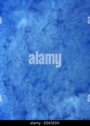 High clouds against a blue sky Stock Photo