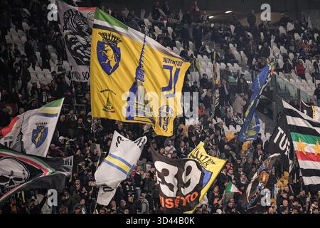 FANION JUVENTUS 1984 : championnat d'Italie remporté pour la 21è fois