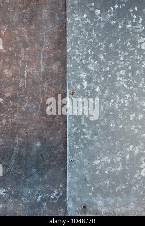 Old steel sheet, abstract background. Stock Photo