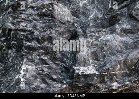 Granite surface, close up. Granite texture Stock Photo