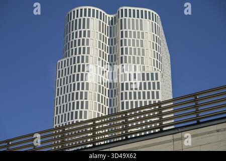Skyscraper, Upper West, Kantstrasse, Charlottenburg, Berlin, Germany Stock Photo