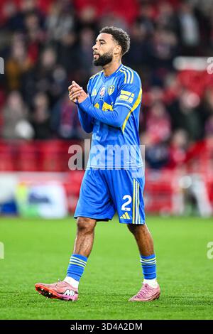 Jayden Bogle Of Leeds United Applauds The Fans During The Leeds United Jayden Bogle Of Leeds United Applauds The Fans During The Leeds United