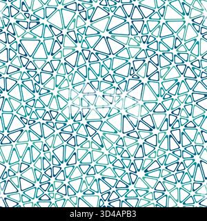 Abstract background with mosaic, small-sized triangle shapes in multiple colors. Stock Vector
