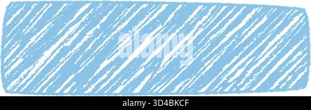 Blue Chalk Scribble Fluid Quote Banner Stock Vector