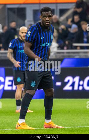 Ange Yoan Bonny of FC Internazionale Milano during the UEFA Champions ...