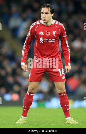 9th November 2025; Etihad Stadium, Manchester, England; Premier League